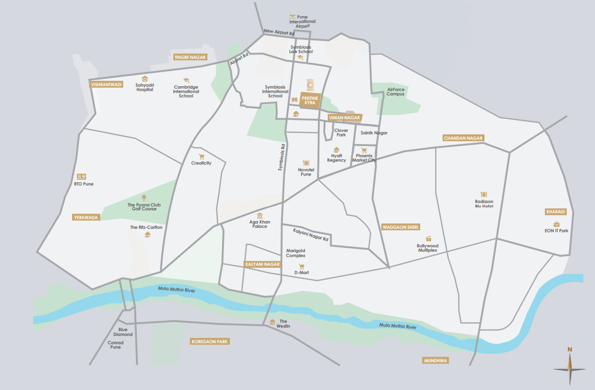 Location Map - Artistic Representation